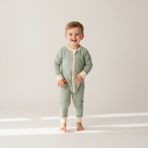 KidZee Kıdzee Unısex Zee-Suit 1.0 Tog Uyku Tulumu (01-03 Yaş Arası) - Yeşil - 301-Yeşil - 12 - 18 Ay
