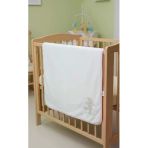 Kidzes Ayıcık Figürlü Wellsoft Çift Taraflı Bebek Battaniyesi