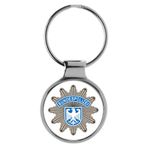 KIESENBERG 3D Anahtarlık Federal Polis Hediye A-90196