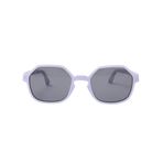 Kietla Eyzz Çocuk Güneş Gözlüğü, TPEE Çerçeve, 4-7 Yaş, Altıgen, Gri Lens, Polarize, UV400 - Lavender