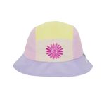 Kietla Fun Fleur UV Korumalı Camper Şapka – UPF 50+ Çocuk & Bebek Güneş Şapkası Çiçek Desenli Çok Renkli (1-2 Yaş)