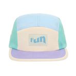 Kietla Iconik UV Korumalı Siperlikli Şapka Fun Blue – UPF 50+ Çocuk Güneş Şapkası (4-7 Yaş)