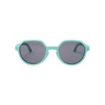 Kietla OOZZ Güneş Gözlüğü 1-2 Yaş Lagoon Bebek ve Çocuk Güneş Gözlüğü UV400 Polarize Lens Esnek ve Kırılmaz Çerçeve Turkuaz