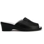 Kifidis 3ACF1TERK000004 35-42 Siyah Black 738 Janina Ac Kadın Anatomik Deri Terlik