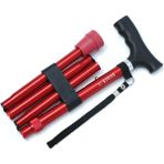 Kifidis GB803 Kifidis Katlanır Baston - Kırmızı