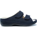 Kifidis Ka101902 Kifidis Kadın Içi Çıkabilen Anatomik Deri Terlik 36-41 - Lacivert Nubuk