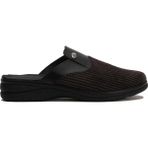 Kifidis SIB177101 Kifidis-Natura Erkek Anatomik Deri Terlik 40-45 - Siyah - Siyah