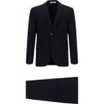 Kiğılı 6 Drop Regular Fit Standart Kesim Mevsimlik Likralı Esnek Takım Elbise - Koyu Lacivert - Süper Slim Fit - 56