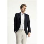 Kiğılı 6 Drop Regular Fit Standart Kesim Yünlü Blazer Ceket