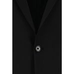 Kiğılı 7 Drop Super Slim Fit Mono Yaka Takım Elbise Siyah Erkek Astar Durumu Astarlı - 8 Drop (Uzun-Dar Kalıp) - 50