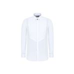 Kiğılı Ata Yaka Slim Fit Dar Kesim Pamuk Gömlek