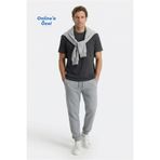Kiğılı Beli Lastikli İpli Cepli Pamuklu Sweatpant / Eşofman Altı