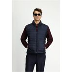 Kiğılı Slim Fit Dik Yaka Fermuarlı Kapitone Spor Yelek