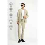 Kiğılı Techno-Line 7 Drop Super Slim Fit Eksra Dar Kesim Beli Lastikli İpli Çantalı Likralı Takım Elbise