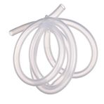 kiikii Silikon Hortum Peristaltik Pompa Esnek Hortum Tüp Boru Evde Bira Üretimi için Gıda Sınıfı Silikon Kauçuk Tüp Aquaponics Akvaryum Hava Pompası Transferi, 6.4mm ID x 9.6mm OD 1 Metre
