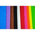 Kika 10 adet EVA KARTON 50 * 70 PELÜŞ 10 RENK KARIŞIK