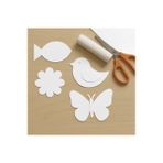 KİKA Fon Kartonu 10 Adet 50X70 Beyaz