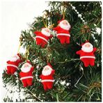 Kika Joy Ağaç Süsü Noel Baba 6Lı
