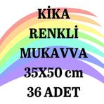 Kika Renkli Mukavva 35 X 50 36 Adet