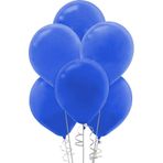 Kikajoy 100 Adet Açık Mavi Baskısız Pastel Balon