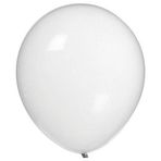 Kikajoy Baskısız Beyaz Metalik Balon