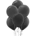 Kikajoy Pastel Siyah Balon 100'lü