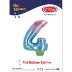 Kikajoy Rakam Folyo Balon 40 Rainbow -4-