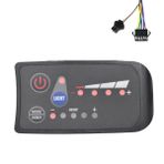 KIKAPA S810 E-Bisiklet Metre LED Ekran 36V IP65 Elektrikli Bisiklet Elektrikli Bisiklet E-Bisiklet E-Bisiklet Metre SM 5+2PIN