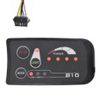 KIKAPA S810 E-Bisiklet Metre LED Ekran IP65 36V UART Elektrikli Bisiklet Elektrikli Bisiklet Metre Yedek Parça Aksesuarları (SM 6PIN)