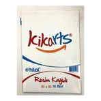 kikarts Resim Kağıdı 25x35 Ebat , 10 Lu Poşet
