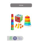 Kiki Bebeğimin Ilk Oyuncakları 3'Lü Set Eğitici Oyuncak