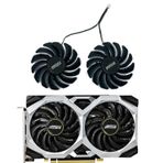 KIKIFAN 2 adet 87mm PLD09210S12HH 1660 Süper GPU Fan MSI GeForce GTX 1660 Süper 1660Ti RTX 2060 Ventus XS OC Soğutma Grafik Kartı Fan