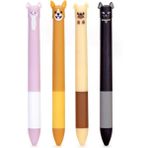 Kikkerland Dog & Cat Multi Renkli Tükenmez Kalem - Çok Renkli