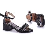 Kiko 761 Siyah Kız Çocuk Sandalet