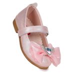 Kiko Kids Amira Simli Cırtlı Kız Bebek / Çocuk Babet Ayakkabı