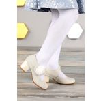 Kiko Kids Angelina Kum Simli Günlük Kız Çocuk 4 Cm Topuklu Abiye Ayakkabı