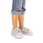 Kiko Kids Bart Gri Erkek Bebek Spor Ayakkabı