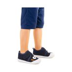 Kiko Kids Cookie Cırtlı Erkek Bebek İlk Adım Panduf Ayakkabı Lacivert