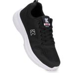 Kiko Kids Dima Fileli Erkek Çocuk Spor Ayakkabı Siyah - Beyaz Faylon Taban ve Mikrofiber Malzeme