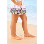 Kiko Kids Elin Günlük Kız Çocuk Plaj Ayakkabısı Şeffaf Mikrofiber Malzeme ile Rahat Deniz Havuz Kullanımı