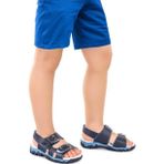 Kiko Kids Erkek Çocuk Sandalet Arz 2359 Lacivert
