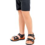 Kiko Kids Erkek Çocuk Sandalet Arz 2362 Siyah