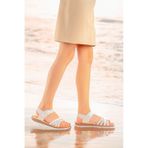 Kiko Kids Kız Çocuk Sandalet Arz 2346 Sedef