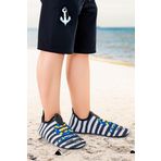 Kiko Kids Newyork Havuz Plaj Erkek Çocuk Deniz Ayakkabısı 7562 Siyah