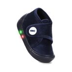 Kiko Kids Petri Günlük Işıklı Erkek Bebek Ev Okul Kreş Panduf Lacivert Lacivert