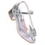 Kiko Kids Rosella Unicorn Kız Çocuk Topuklu Abiye Şeffaf Ayakkabı