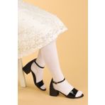 Kiko Kids Sheila Ayna Kum Günlük Kız Çocuk 3 Cm Topuklu Sandalet Abiye Ayakkabı