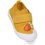 Kiko Kids Strawberry Cırtlı Kız Bebek Ilk Adım Ortopedik Günlük Ayakkabı - Koyu Sarı