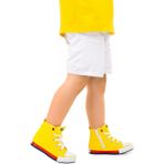 Kiko Kids Tinna Bağcıklı Erkek Çocuk Boğazlı Keten Spor Ayakkabı - Açık Sarı