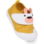 Kiko Kids Winni Cırtlı Kız Bebek Ilk Adım Ortopedik Günlük Ayakkabı - Sarı - Beyaz